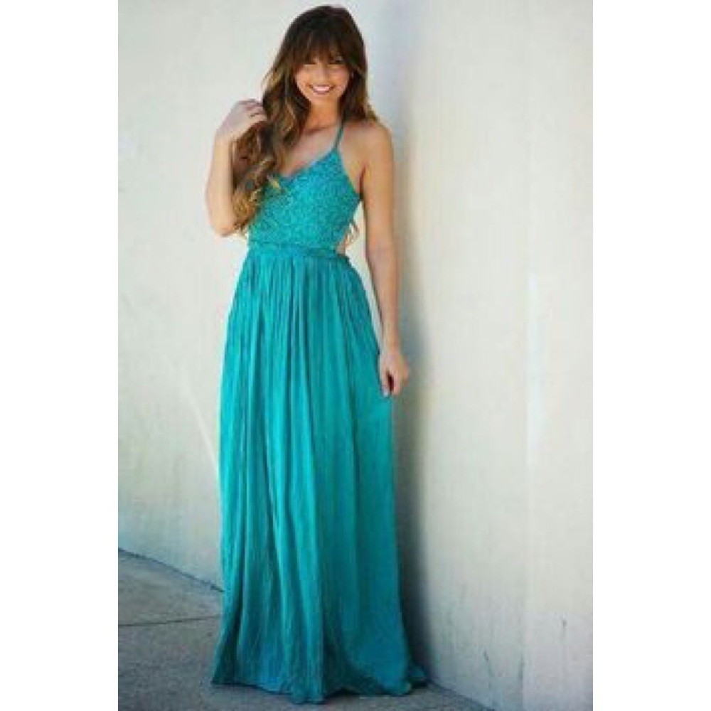 Shophopes Backless Maxi Dress